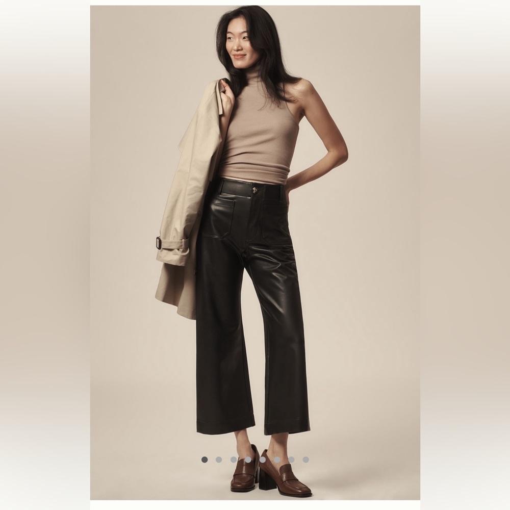The Colette Cropped Wide Legged Pants